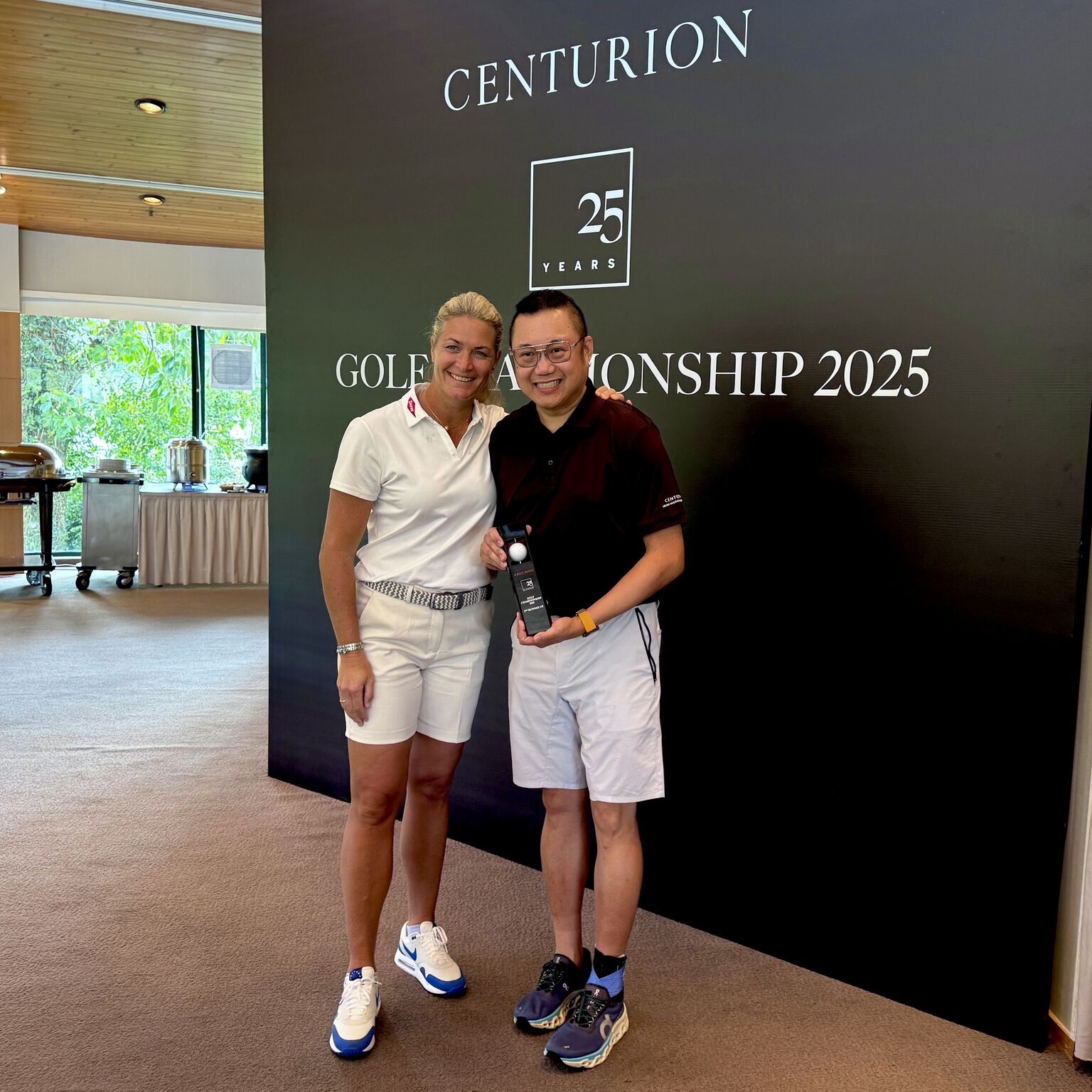 American Express Centurion Golf Championship — with Suzann Pettersen