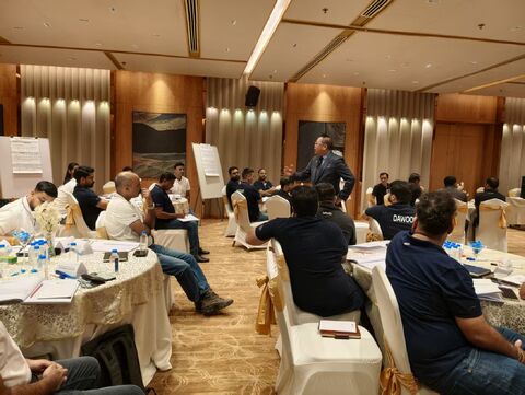 vivo leadership workshop session in progress