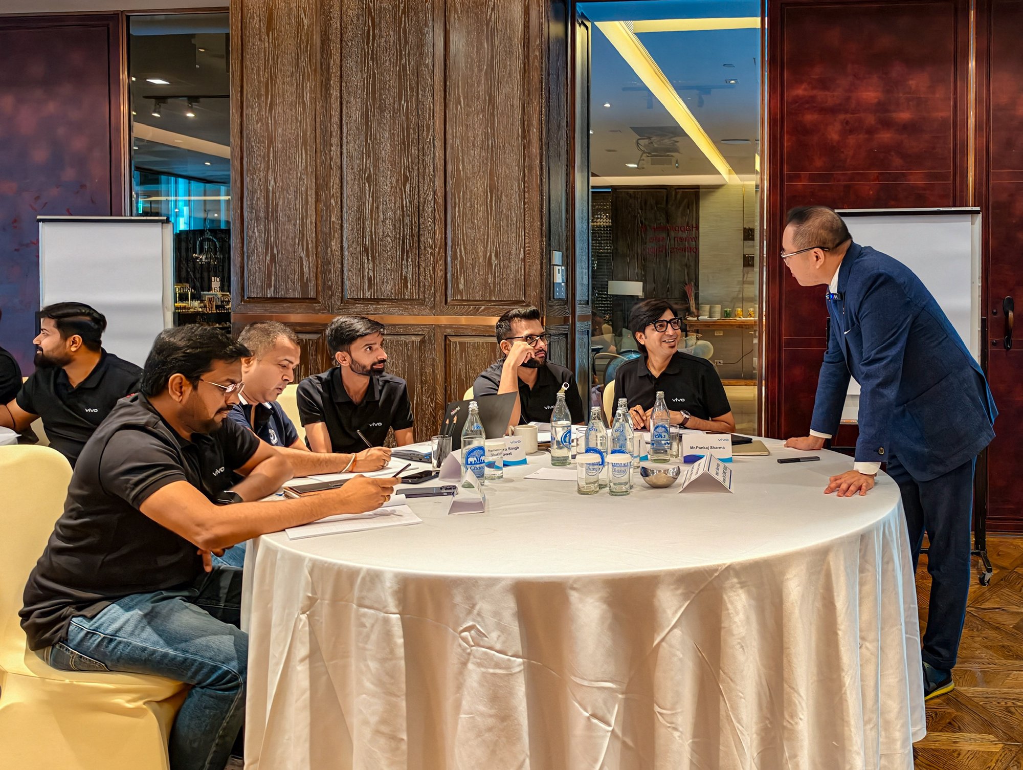 vivo India Premium Leadership Workshop — session in progress